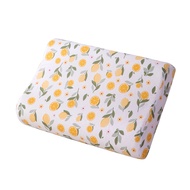 yurongfx 1PC Home Supplies Latex Pillow Case Pillow Cover Cotton Pillowcase Nordic Memory Foam Sleeping Printed