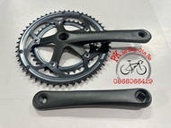 Đùi đĩa nhôm 2 tầng 39-53T Giò dĩa xe đạp đua 2 tầng 39-53 răng