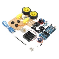 Arduino Uno-Shield L298 Smart Robot Car Set Avoid Obstructions