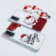 Butterfly Kitty Bracelet cat Case For OPPO A15S A35 A5 A3S A55S A56 A32 A33 A98 A17K A16K A16E A80 A