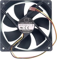 New Case Cooling Fan for A12025-12CB-3BN-F1 DF1202512SELN 12025, DC 12V 0.16A 1000RPM 38.6CFM 3-Pin 