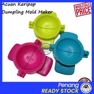 Wecareyou20 Round Curry Puff Dumpling Mould Acuan Karipap Kuih Acuan Raya Acuan Samosa Karipap Maker