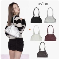 Korean Niche Designer Brand ason Motorcycle Bag ins Style Korean Star Lee Charen Same Style Large-Ca