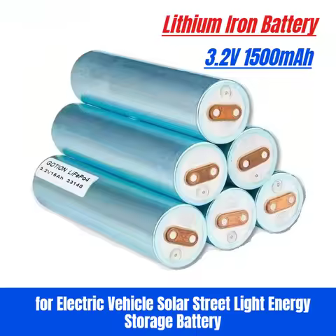 33140 3.2V15Ah Lithium Iron Phosphate Electric Vehicle Solar Street Light Energy Storage Battery