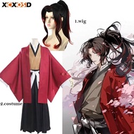 XCXOSD Demon Slayer Character Cosplay Costume Tsugikuni Yoriichi Japanese Warrior Kimono New Arrival Unisex Clothing