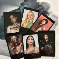 Official genuine blackpink K4 Small card LISA jisoo second album Small card