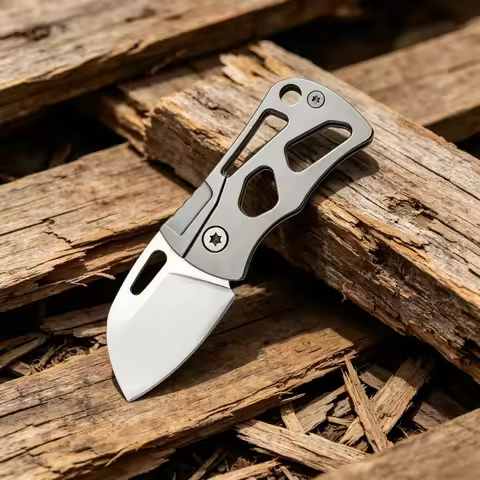 Compact Folding Blade Knife Outdoor Jungle Wilderness Camping Hiking EDC Pocket Knife Emergency Mult