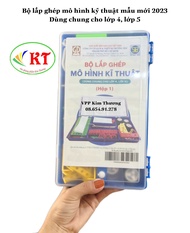 Bộ lắp ghép mô hình kỹ thuật mẫu mới 2023 dùng cho học sinh lớp 4 lớp 5.