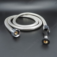1.5m 2m Bathroom Stainless Steel Shower Head Hose Flexible Water tube Pipe High Density Faucet Pulli