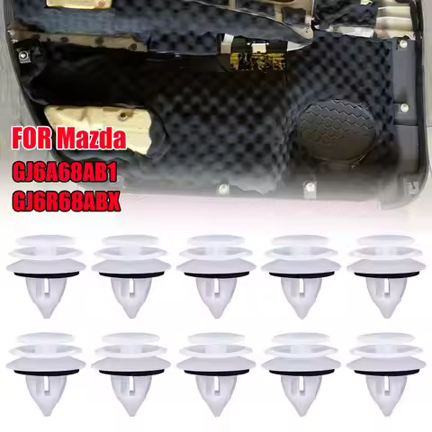 GJ6A68AB1 GJ6R68ABX Front Rear Door Card Fastener Interior Side Trim Clips for Mazda 2 3 CX3 CX5 CX9