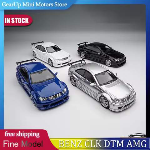 New In Stock Fine Works 1:64 Mercedes Benz Clk Dtm Amg Alloy Miniature Diecast Model Benz Clk Dtm Ca