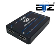 ATZ HDMI to DP Converter 18Gbps 4K2K at 60Hz 4:4:4 w/HDMI Loopout, HDMI to Displayport Converter