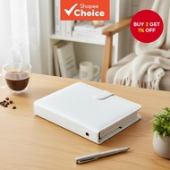 INS-Style Premium Photo Album, White PU Card Binder, A5 Dimensions, Best for Storing K-pop Idol Card