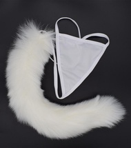 Cute Bunny Tail T-Back Panty