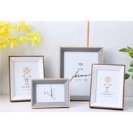(3 sizes) Wooden photo frame 10x15 13x18 15x20, wooden photo frame for table or wall hanging, 2-colo