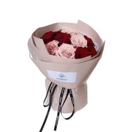 預訂款♥️ 19/30/50經典紅玫瑰 × 卡布奇諾玫瑰鮮花束