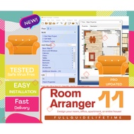 Room Arranger 11.2 Pro | Design room, floor plan, house |  +w/ Video Guide For Windows