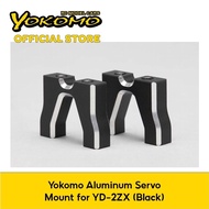 Yokomo Aluminum Servo Mount for YD-2ZX (Black) (Y2-203ZA)
