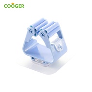 Cooger Holder Gantungan Pengait Klip Penjepit - Putih / Biru