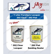 DOLPHIN / CS [ 1 Liter ] 262 Flat Sanding Sealer / 202 Clear Lacquer Furniture Lacquer (Only in West