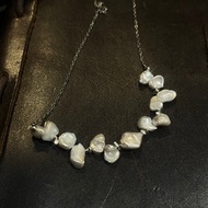 生而任性 珍珠 項鍊 巴洛克 珍珠項鍊 花瓣珍珠項鍊