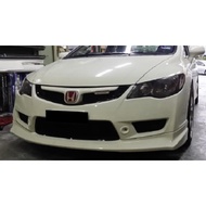 Honda Civic FD 2006-2011 (Type-R Mugen) Front skirt with 2K color paint for Type R bumper -PU