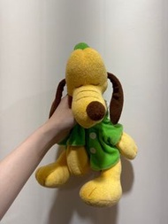 迪士尼 正版 老物 絕版 布魯托 睡衣 毛巾布 顆粒 沙包 娃娃 玩偶 布偶 二手 絨毛