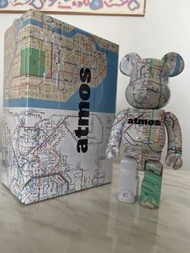 Bearbrick Atmos Subway 400%+100%