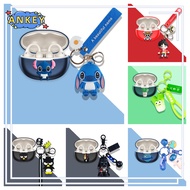 Case for Baseus Inspire XC1 Protective silicone astronaut Cartoon Covers Bluetooth Earphone Shell He