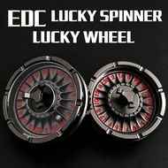EDC Metal Lucky Turntable Palm Dice Desktop Decision Roulette Linkage Fidget Spinner Decompression D