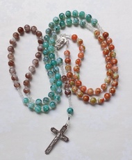 Bonsay's 2000 Hail Mary Rosary. 100 Beads Rosary