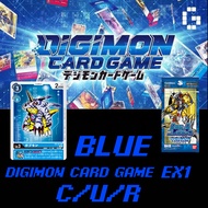 Digimon Card Game EX1 EX1-011-012-013-014-015-016-017-018-019-020 BLUE