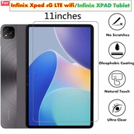 For Infinix XPAD Tablet Infinix Xpad 4G LTE wifi 11inches Tablet Tempered Glass Scratch Resistant Sc