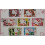 2006 Hello Kitty Flower World Card Set Commemorative Model Full Of 7 icash First Generation Out Of P