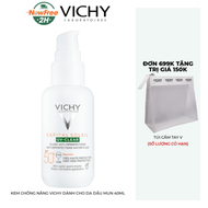 Kem Chống Nắng Vichy Dành Cho Da Dầu Mụn 40ml UV-Clear Anti-Imperfections