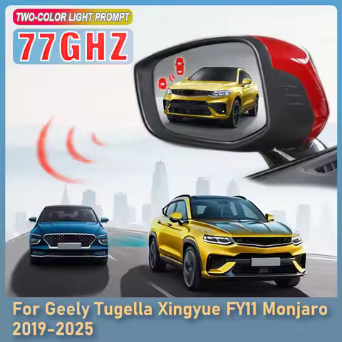 77GHZ Radar Detector For Cars For Geely Tugella Xingyue FY11 Monjaro 2019 to 2025 Alarm Blind Spot M