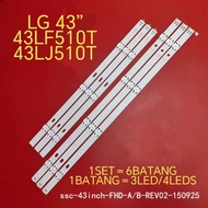 LG 43LF510T 43LJ510T LED TV BACKLIGHT