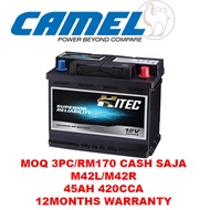 CAMEL Hitec EFB M42L M42R 60B20L/R 45Ah 12v 420CCA
