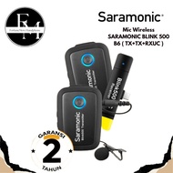 Mic Wireless SARAMONIC BLINK 500 B6 ( TX+TX+RXUC ) Wireless Microphone