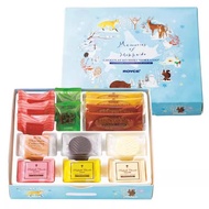 Royce Hokkaido Four Seasons Chocolate Wafer Wave Assorted 40pcs Gift Box Japanese Snacks Nuts Specia