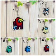 Among Us mica keychain in many models