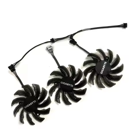 3Pcs/Set PLD08010S12HH,T128010SU,VGA Fan,For GIGABYTE GTX1080 WINDFORCE OC 8G,GTX 1080 ti Gaming,106