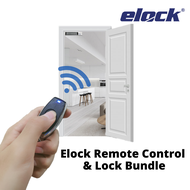 Remote Control Door Unlock | Elock EM Lock Bundle with Access Control Remote Control 600lbs | High S
