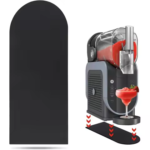 B47B-Smoothie Maker Mat And Nozzle For Ninja Slushie Machine FS301 FS300 Non-Slip Base Accessory For