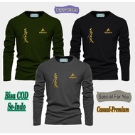KATUN STAR.STYLE1 Long Sleeve T-Shirt Combed Cotton 24s/30s Retro Street 3 PcsAthletic S-XXL 3 Pcs T