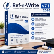 🔥 Ref-n-Write v7.1 2026 Lifetime For Windows | Academic Writing & Research Software
