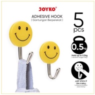 GANTUNGAN JOYKO Adhesive Adhesive HangerHOOK ADHK-3090 l Holds 0.5 Kg