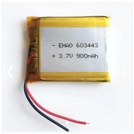 603443 3.7V 900mAh Lithium Polymer Li-Po