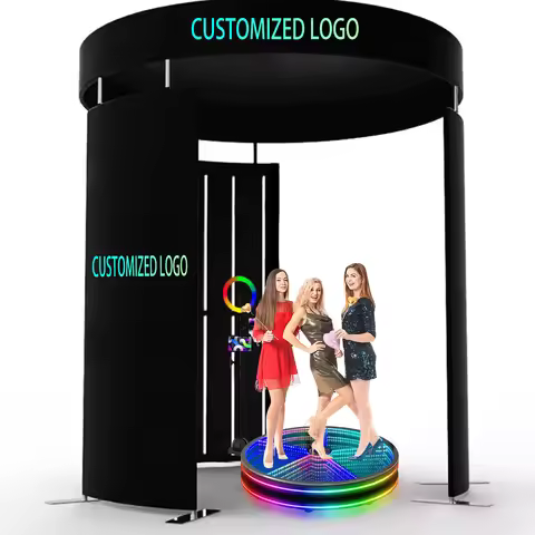360 Photo Booth Enclosure Backdrop Vogue Photo Booth Drop Shipping 360 Degree Photo Booth Backdrop 3