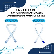 FLEXIBLE CABLE 20 PIN SMOOTH 0.5MM WIDTH 10.5MM LENGTH 5CM TO 50CM ONE WAY AND TWO DIRECTION